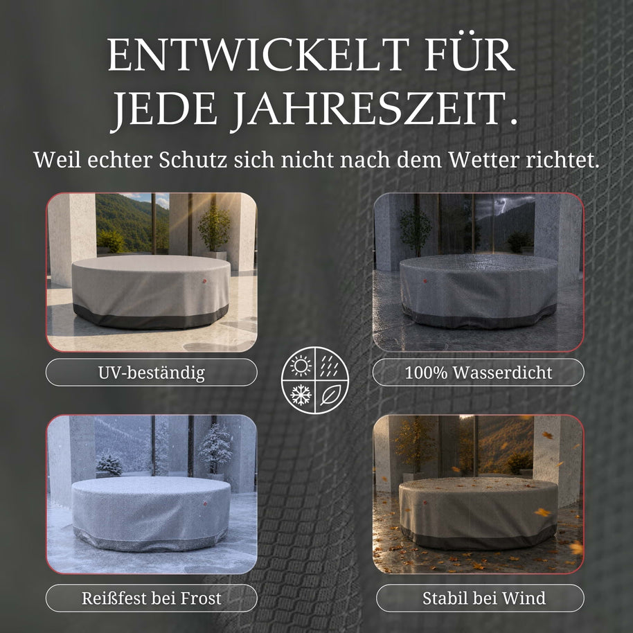 Gartenmöbel Set Schutzhülle | Rund