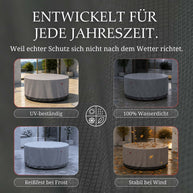 Gartentisch Schutzhülle | Rund