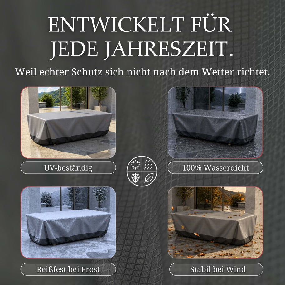 Gartentisch Schutzhülle | Rechteckig