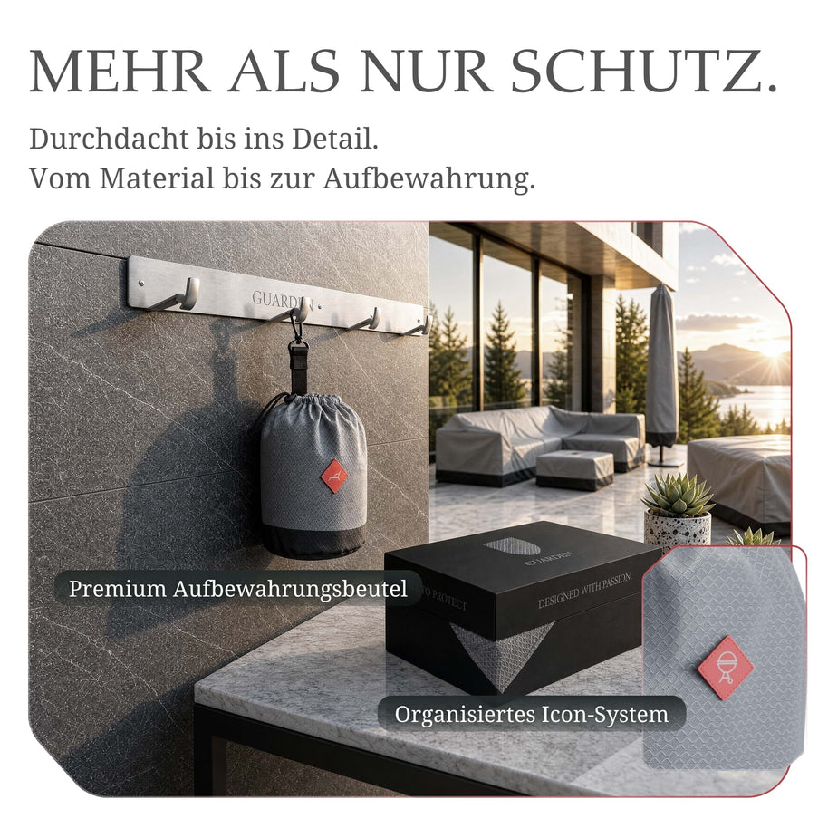 Gasgrill Abdeckhaube | Seitentische