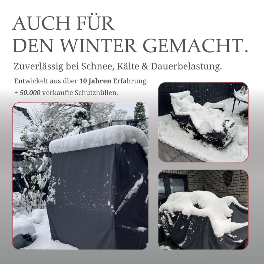 Tischtennisplatten Abdeckung | Eingeklappt