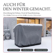 GUARDEN Hollywoodschaukel Schutzhülle im Schnee – auch für den Winter gemacht